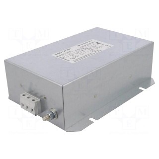 Filter: anti-interference | three-phase | 480VAC | screw | 64A