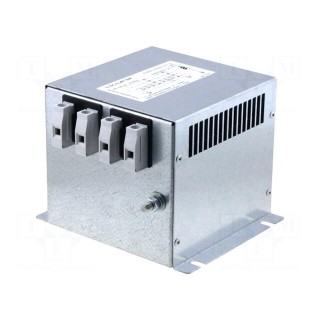 Filter: anti-interference | three-phase | 520VAC | 25A | screw