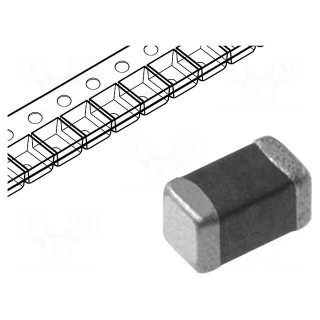 Varistor: metal-oxide | SMD | 1206 | 26VAC | 33VDC | 0.8J | 180A | 500pF