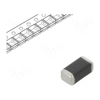 Varistor: multilayer | SMD | 1206 | 14VAC | 18VDC | 0.5J | 200A | 38V | 8mW