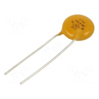 Varistor: metal-oxide | THT | 275VAC | 350VDC | 430V | 2.5kA