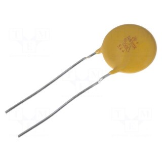 Varistor: metal-oxide | THT | 60VAC | 85VDC | 100V | ±10% | 4.5kA | 28J
