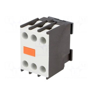 Contactors accessories: auxiliary contacts | Uoper.1: 240VAC