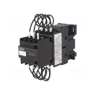 Contactor: 3-pole | Mounting: DIN | Application: for capacitors