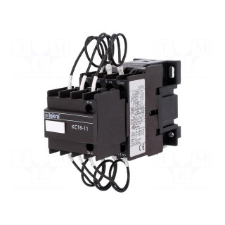 Contactor: 3-pole | for DIN rail mounting | Uoper: 240VAC,440VAC