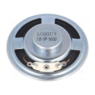 Loudspeaker | general purpose | 0.25W | 32Ω | 0÷4500Hz | 50mm