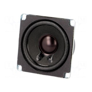 Loudspeaker | general purpose | 4W | 4Ω | 50x50x25.5mm | 150÷20000Hz