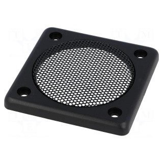 Loudspeaker grille | 73x73x7mm | ABS