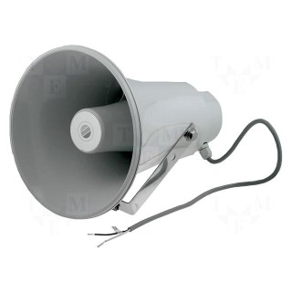 Loudspeaker | horn | 15W | 20Ω | 500÷5500Hz | Sound level: 110dB | IP66