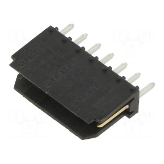 Socket | wire-board | male | PIN: 7 | 2.54mm | THT | Dubox® | 3A | Layout: 1x7