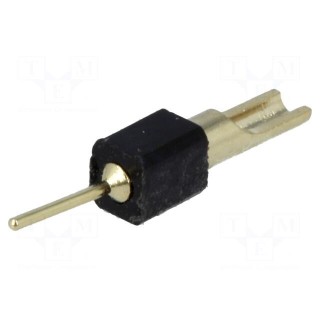 Adapter | pin strips | PIN: 1 | straight | 2.54mm | THT,soldering | 1x1