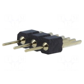 Adapter | pin strips | PIN: 3 | straight | 2.54mm | THT,soldering | 1x3