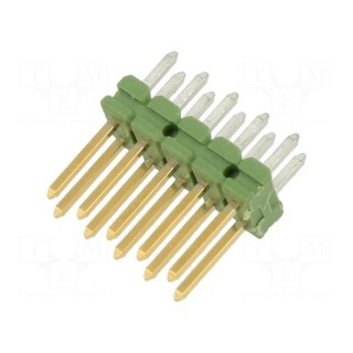 Pin header | pin strips | AMPMODU | male | PIN: 10 | straight | 2.54mm