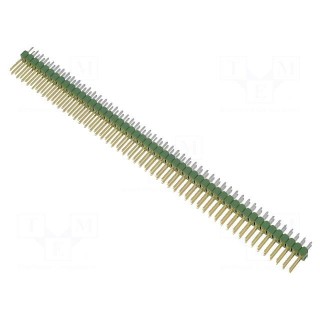 Pin header | pin strips | AMPMODU MOD II | male | PIN: 100 | straight