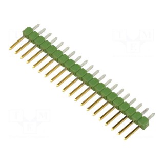 Pin header | pin strips | AMPMODU MOD II | male | PIN: 20 | straight