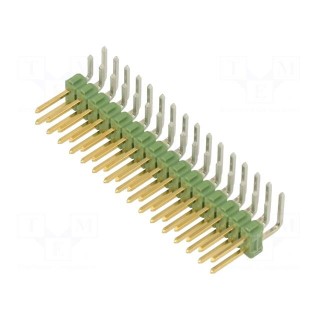 Pin header | pin strips | AMPMODU MOD II | male | PIN: 32 | angled 90°