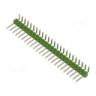 Pin header | pin strips | AMPMODU MOD II | male | PIN: 50 | angled 90°