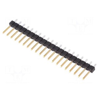 Pin header | pin strips | BERGSTIK II | male | PIN: 20 | straight | THT