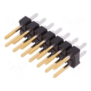 Pin header | pin strips | BERGSTIK | male | PIN: 14 | straight | 2.54mm