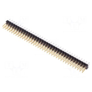 Pin header | pin strips | BERGSTIK | male | PIN: 72 | straight | 2.54mm