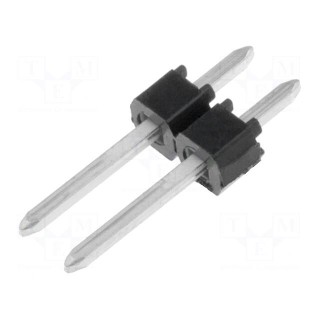 Pin header | pin strips | C-Grid III | male | PIN: 2 | straight | 2.54mm