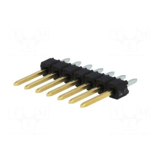 Pin header | pin strips | C-Grid III | male | PIN: 7 | straight | 2.54mm