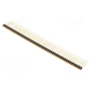 Pin header | pin strips | female | PIN: 50 | straight | 2.54mm | THT | 1x50