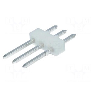 Pin header | pin strips | KK 254 | male | PIN: 3 | straight | 2.54mm | THT