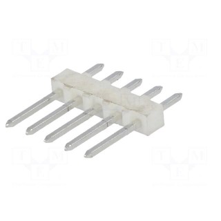 Pin header | pin strips | KK 254 | male | PIN: 5 | straight | 2.54mm | THT
