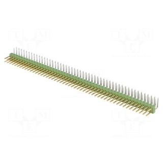 Pin header | pin strips | male | PIN: 100 | angled 90° | 2.54mm | THT