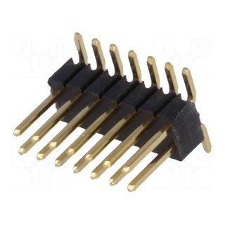 Pin header | pin strips | male | PIN: 14 | vertical | 1.27mm | SMT | 2x7