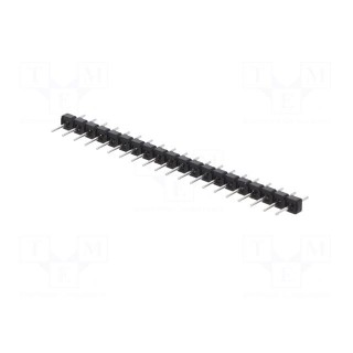 Pin header | pin strips | male | PIN: 20 | straight | 2.54mm | THT | 1x20