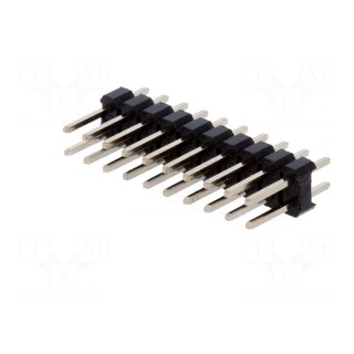 Pin header | pin strips | male | PIN: 20 | straight | 2.54mm | THT | 2x10