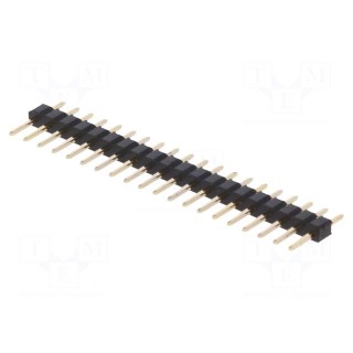 Pin header | pin strips | male | PIN: 20 | straight | 2mm | THT | 1x20