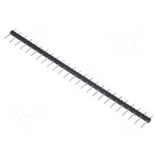 Pin header | pin strips | male | PIN: 25 | straight | 5.08mm | THT | 1x25