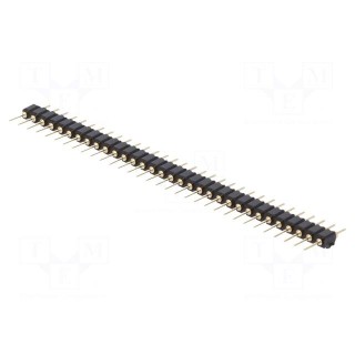 Pin header | pin strips | male | PIN: 32 | straight | 2.54mm | THT | 1x32