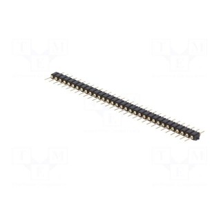 Pin header | pin strips | male | PIN: 32 | straight | 2.54mm | THT | 1x32