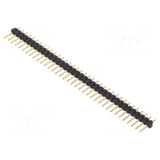 Pin header | pin strips | male | PIN: 36 | straight | 2.54mm | THT | 1x36