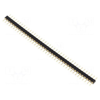 Pin header | pin strips | male | PIN: 40 | straight | 2.54mm | THT | 1x40