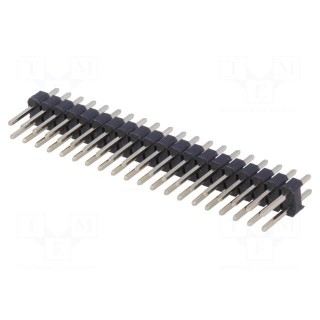 Pin header | pin strips | male | PIN: 40 | straight | 2.54mm | THT | 2x20