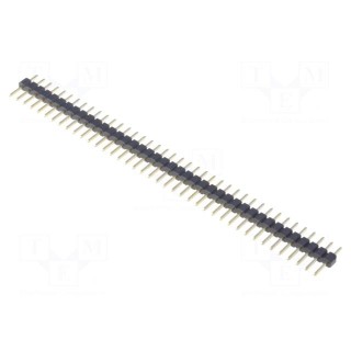 Pin header | pin strips | male | PIN: 40 | straight | 2mm | THT | 1x40