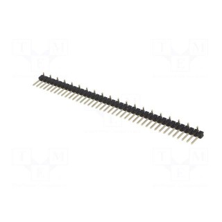 Pin header | pin strips | male | PIN: 40 | vertical | 2.54mm | SMT | 1x40