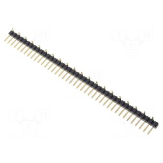 Pin header | pin strips | male | PIN: 40 | vertical | 2mm | SMT | 1x40