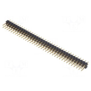 Pin header | pin strips | male | PIN: 72 | straight | 2.54mm | THT | 2x36