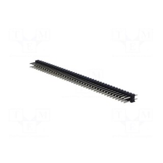 Pin header | pin strips | male | PIN: 80 | straight | 2.54mm | THT | 2x40