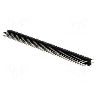 Pin header | pin strips | male | PIN: 80 | straight | 2.54mm | THT | 2x40