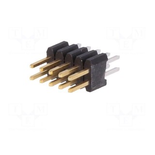 Pin header | pin strips | Minitek127 | male | PIN: 10 | straight | 1.27mm