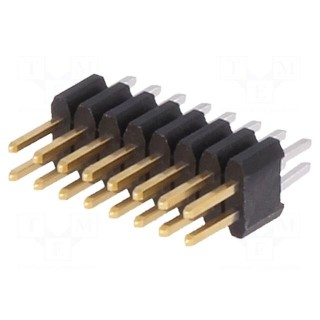 Pin header | pin strips | Minitek127 | male | PIN: 16 | straight | 1.27mm