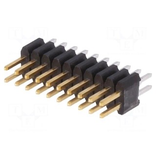Pin header | pin strips | Minitek127 | male | PIN: 20 | straight | 1.27mm