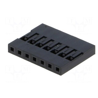 Plug | pin strips | NSR/NDR | female | PIN: 7 | w/o contacts | 2.54mm